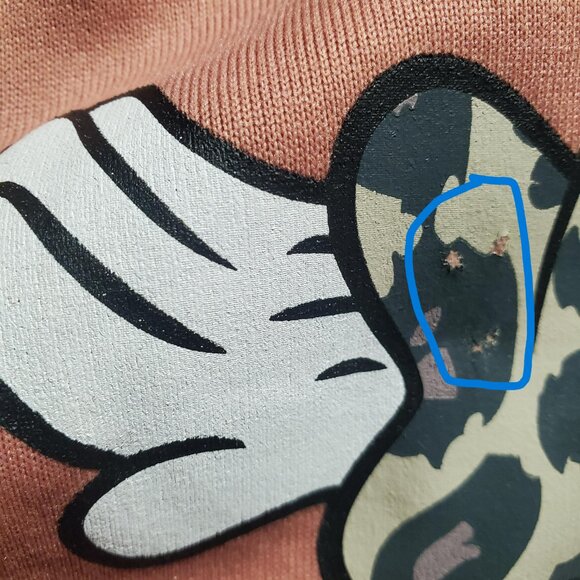 Disney Junior Minnie Mouse Hoodie Jacket Sz 5 - Picture 14 of 16